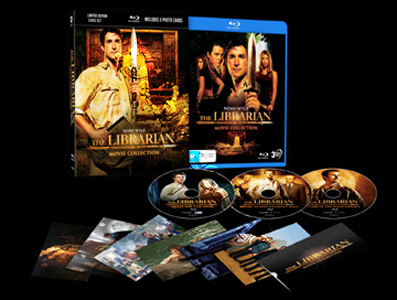 The Librarian Movie Collection (Blu-Ray)